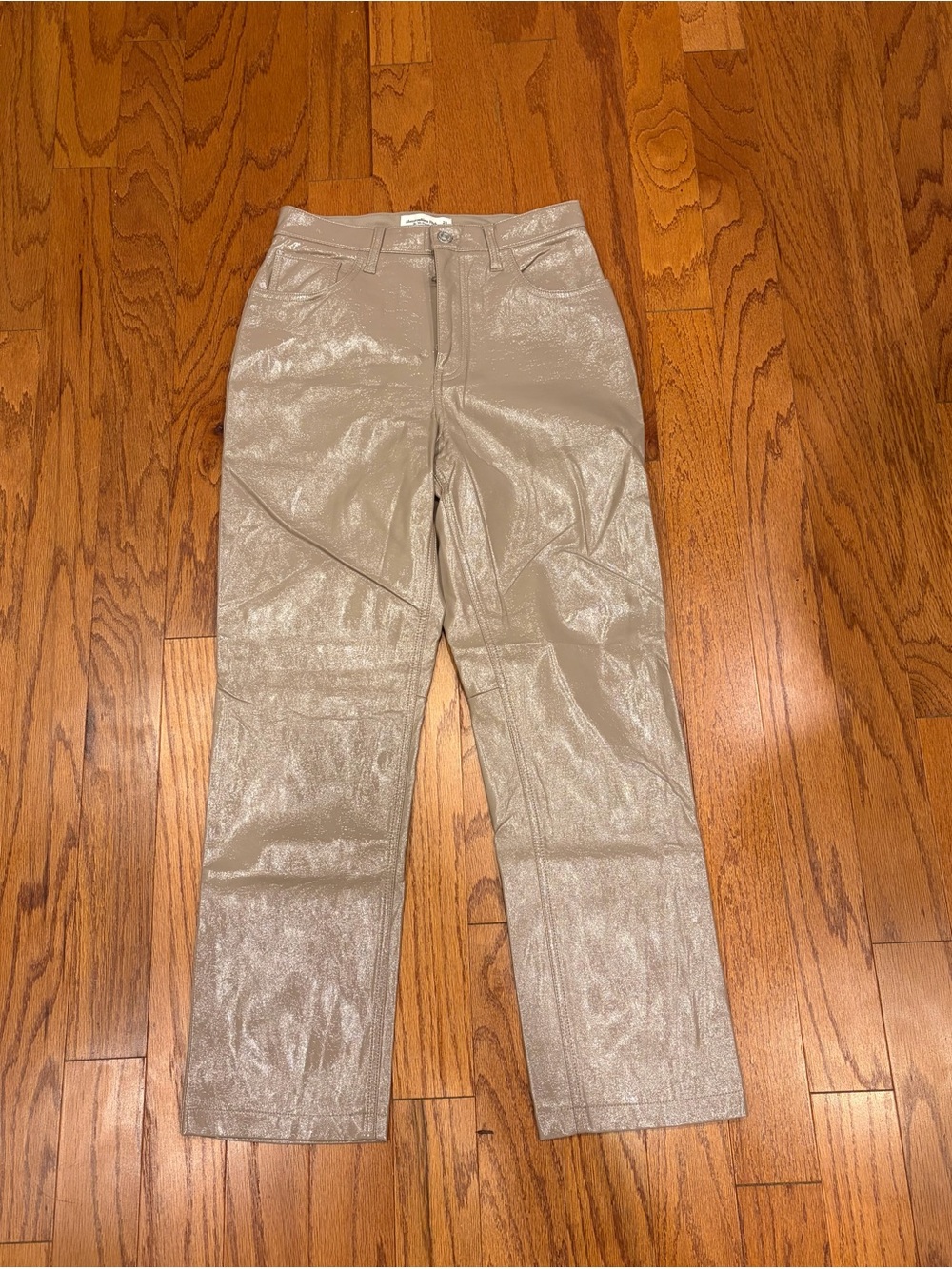 Abercrombie & Fitch‎ Taupe High-Rise Pants